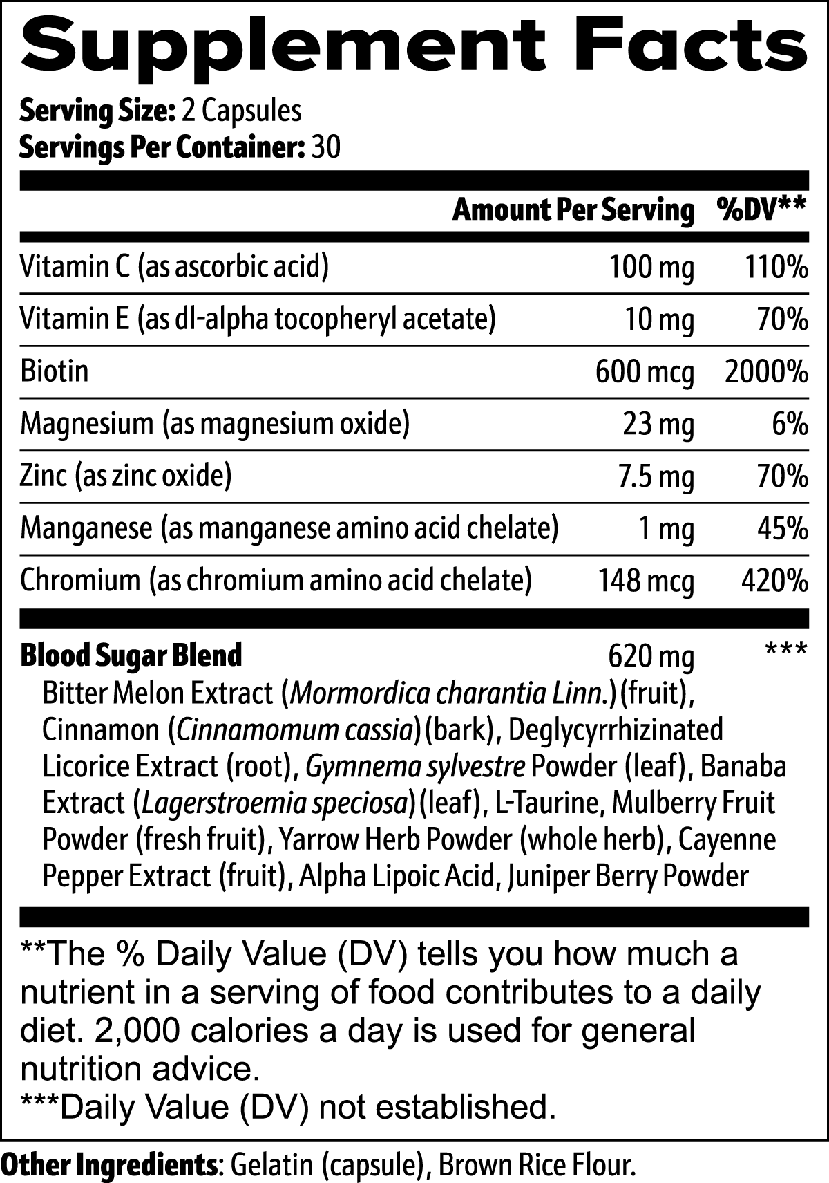 Calyra Blood Sugar Support